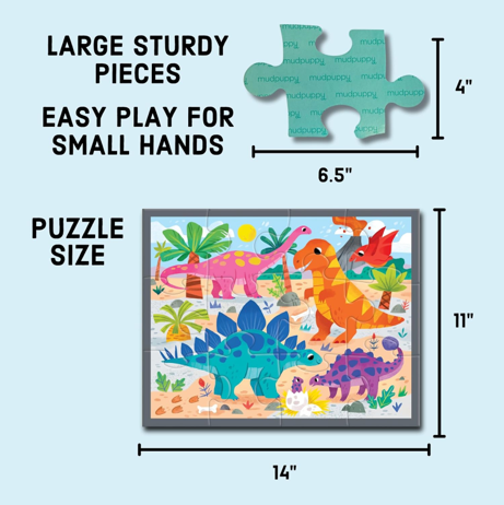 Mighty Dinosaurs Pouch Puzzle