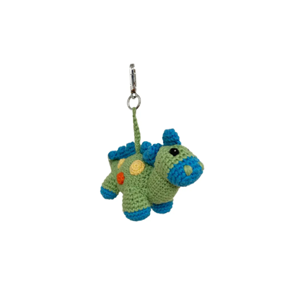 Hanging Charm - Green Steggy Dino