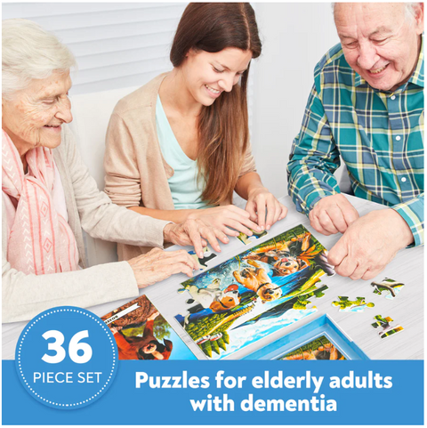 Assistex Dementia Puzzle 36 Large Pieces Jigsaw – Dog Days