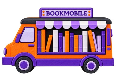 Bookmobile Fidget Clicker - A MEternally Exclusive