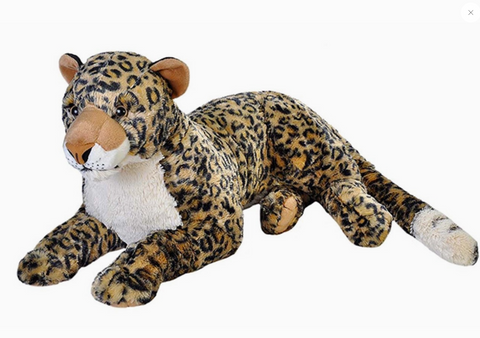 Jumbo Leopard Stuffed Animal 30"