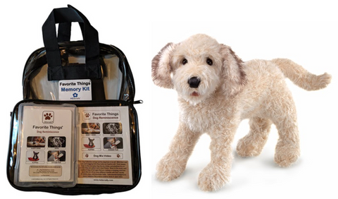 Library/Facility BACKPACK - Dogs DVD & Photo/Activity Cards Kit with Labradoodle