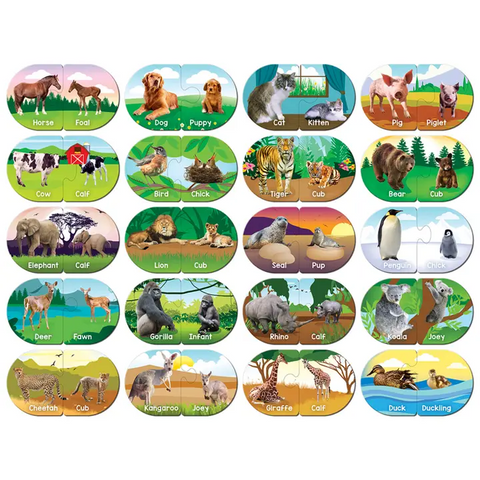 Animal Matching Game - Puzzle