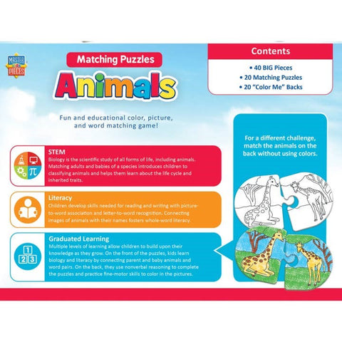 Animal Matching Game - Puzzle