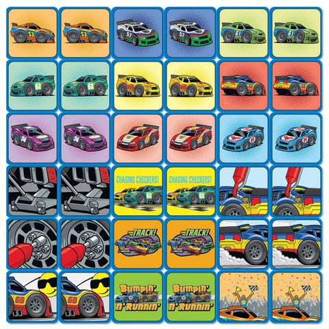 NASCAR Matching Game