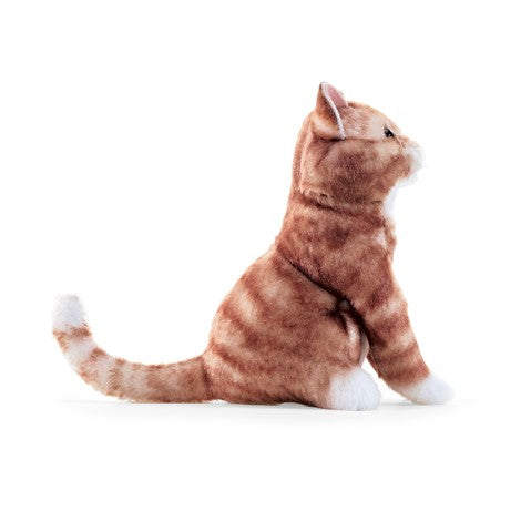 Mini Orange Tabby Cat (Finger Puppet)