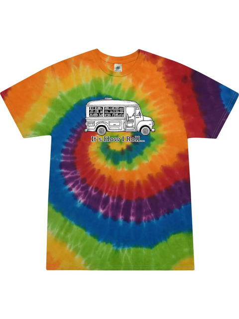 Bookmobile Tie-Dye 100% Cotton (Prism)