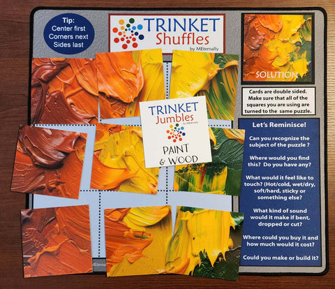 Trinket Jumbles - Paint & Wood Puzzle Set