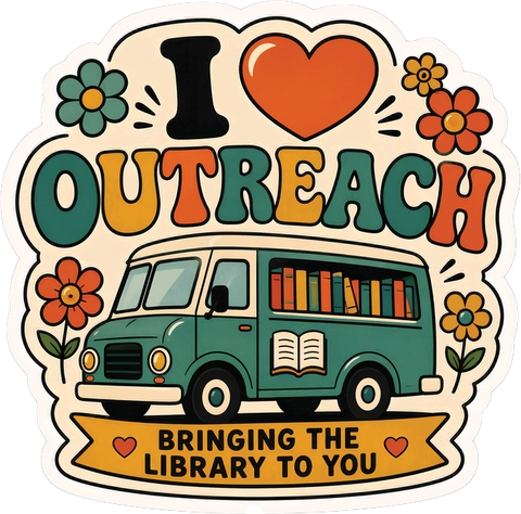 I Heart Outreach with Retro Color Logo Gildan Cotton T-Shirt