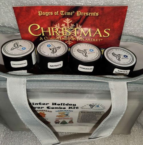 Busy Bottles Combo Kit - Winter Holidays SILVER COLLECTION