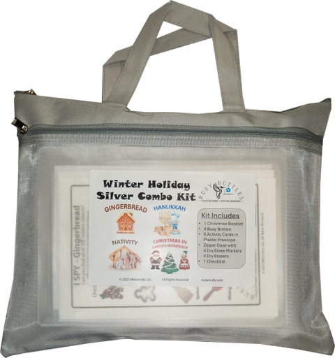 Busy Bottles Combo Kit - Winter Holidays SILVER COLLECTION