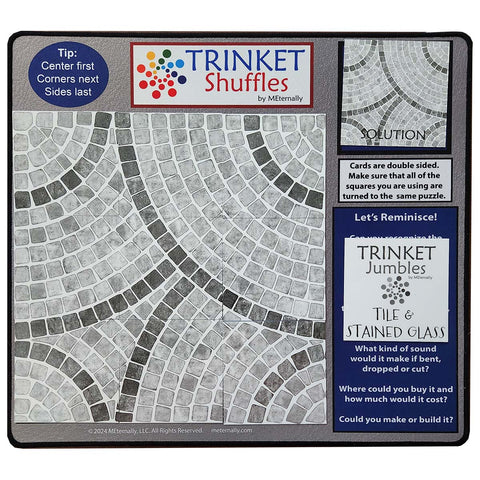 Trinket Jumbles - Tile & Stained Glass Puzzle Set