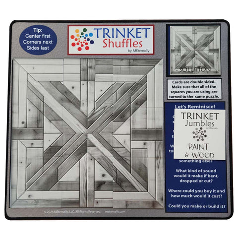 Trinket Jumbles - Paint & Wood Puzzle Set