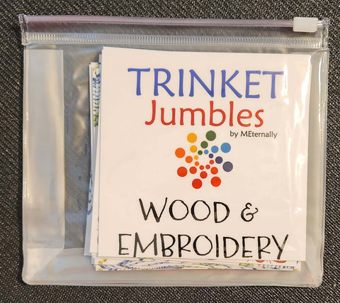 Trinket Jumbles - Wood & Embroidery Puzzle Set