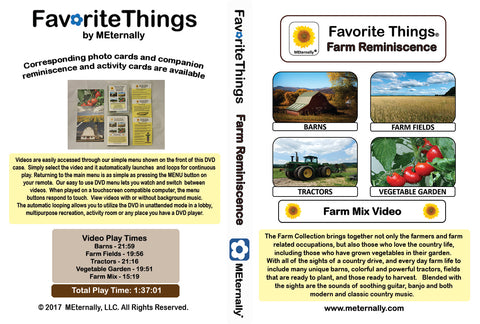 Reminiscence Therapy - Favorite Things Farm DVD