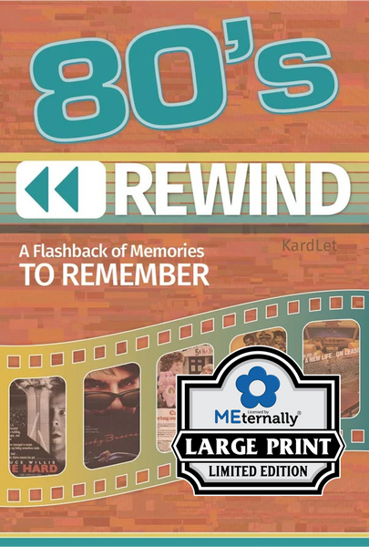 1950s/1960s/1970s/1980s/1990s/2000s Rewind Decade Kardlet Set