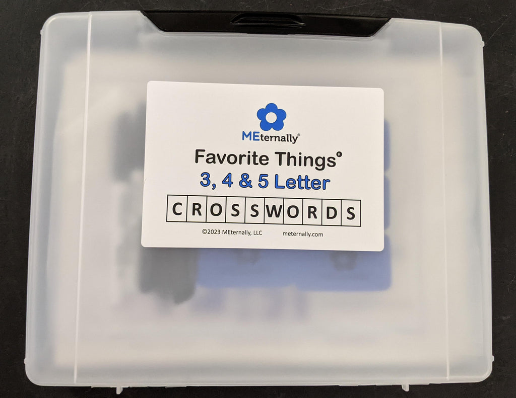 3, 4 & 5 Letter Crossword Puzzle Set – MEternally