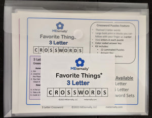 3 Letter Crossword Puzzle Collection