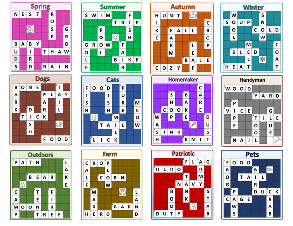 4 Letter Crossword Puzzle Collection