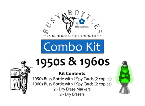 Busy Bottles Combo Kit -  1950s & 1960s
