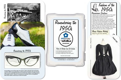 Reminiscence Therapy - The 1950s Collection Photo and Activity Cards