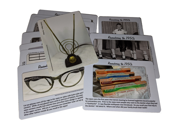 Library/Facility Zip Pack - DELUXE - The 1950s DVD & Photo/Activity Cards Kit