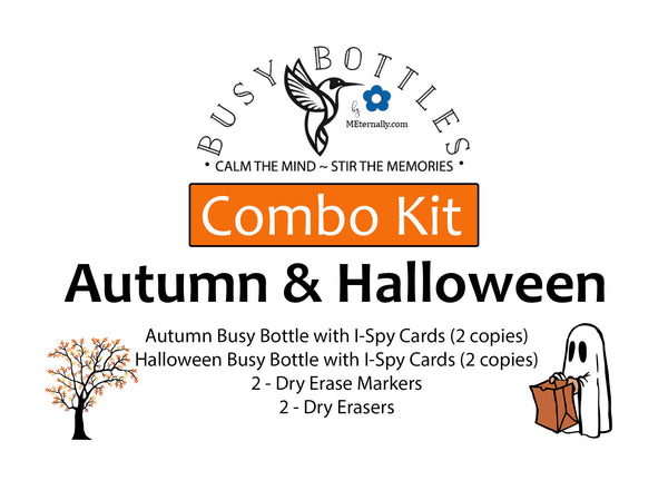 Busy Bottles Combo Kit - Autumn & Halloween