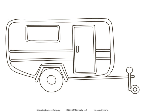 Coloring Pages - Camping Pack