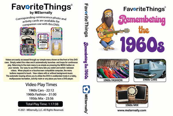 Reminiscence Therapy - The 1960s DVD