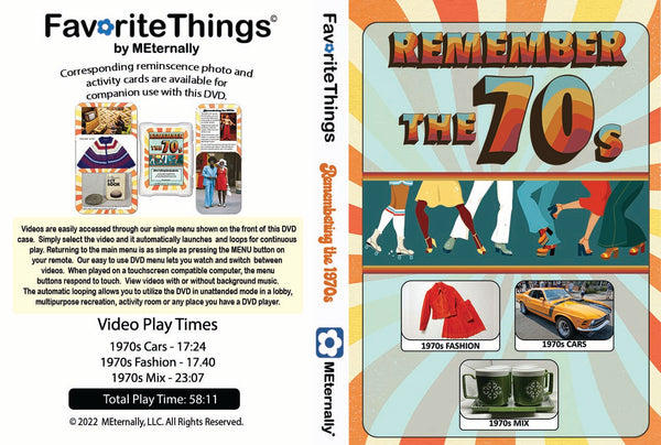 Reminiscence Therapy - The 1970s DVD