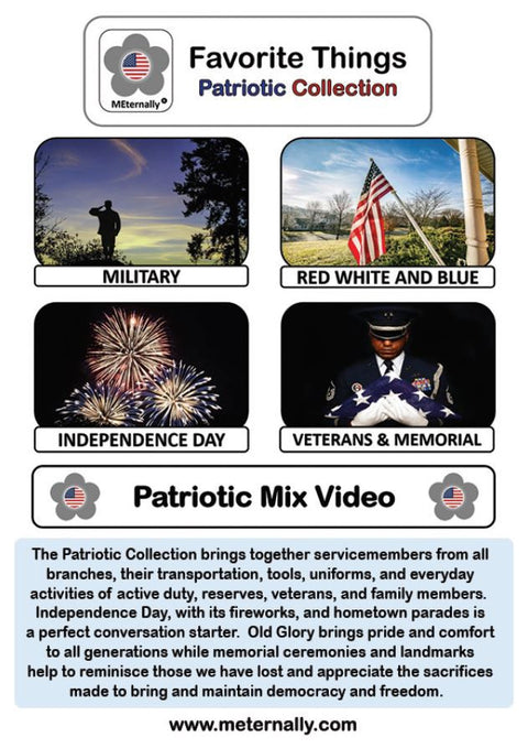 Reminiscence Therapy - Patriotic Collection DVD