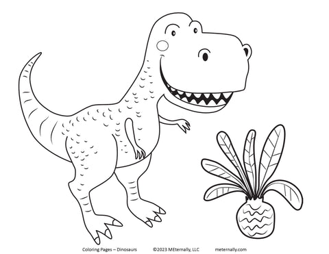 Coloring Pages - Dinosaur Pack