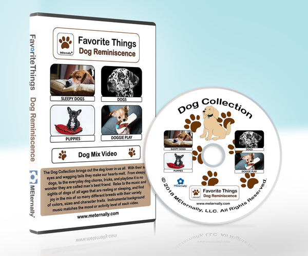 Library/Facility BACKPACK - Dogs DVD & Photo/Activity Cards Kit with Golden Retriever Puppy Puppet