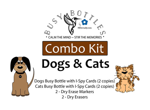 Busy Bottles Combo Kit -  Dogs & Cats