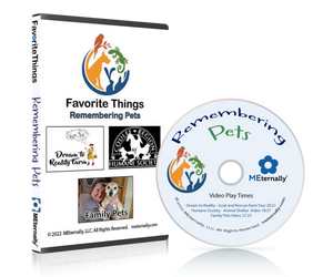 Favorite Things - Remembering Pets DVD
