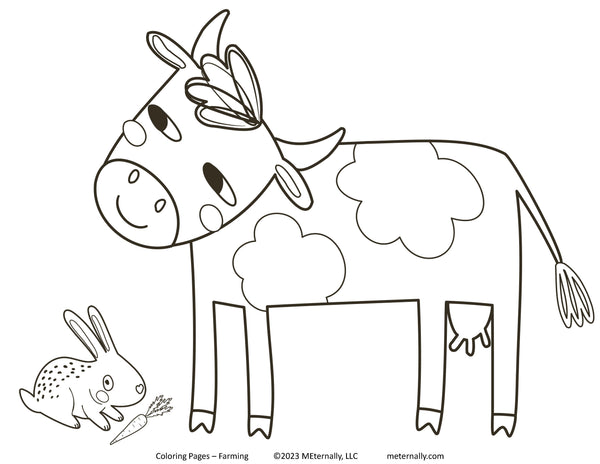 Coloring Pages - Farming Pack