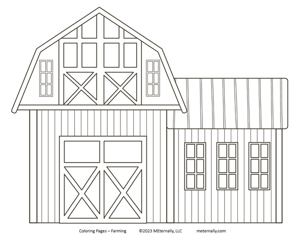 Coloring Pages - Farming Pack