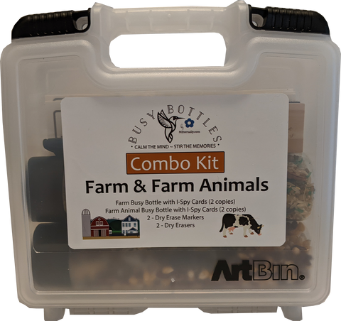 Busy Bottles Combo Kit - Farm & Farm Animals