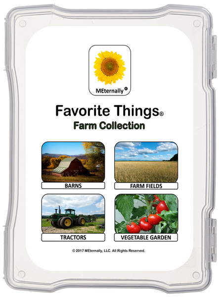 Library/Facility Zip Pack - Reminiscence Therapy - Farm DVD & Photo/Activity Cards Kit