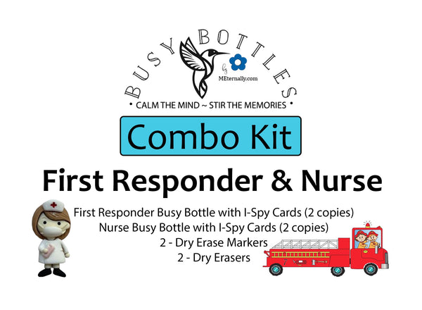 Busy Bottles Combo Kit -  First Responder & Nurse