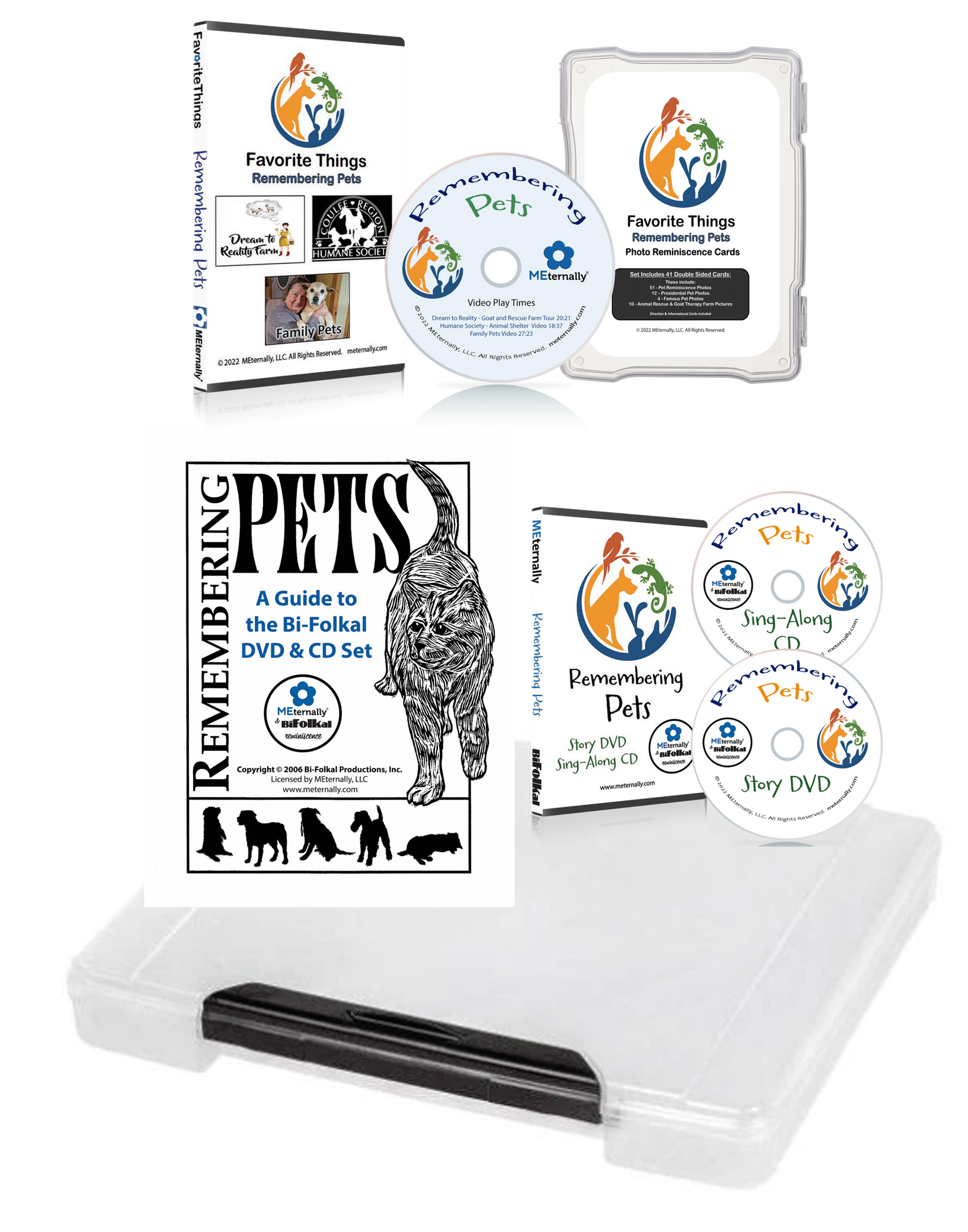 Library/Facility Kit - FULL KIT Remembering Pets in Snap Buckle Case