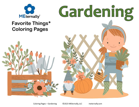 Coloring Pages - Gardening Pack