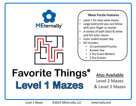 Level 1 Maze Collection – MEternally