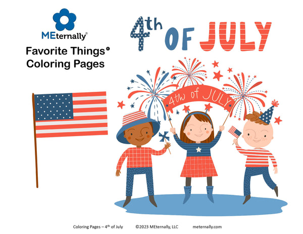 Coloring Pages - 4th of July Pack