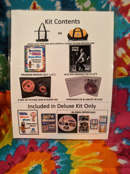 BiFolkal Remembering the 1960s Deluxe Kit (Includes the Favorite Things Reminiscence Kit)
