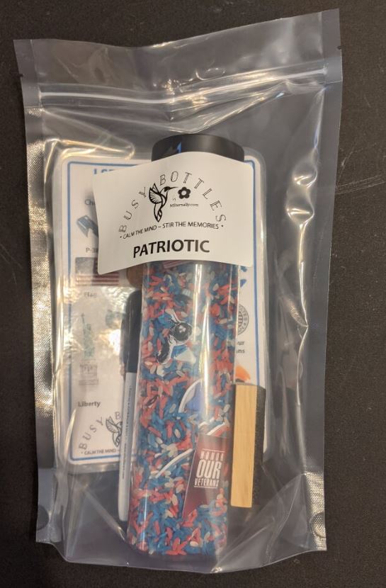 Memory Play - Patriotic Busy Bottle