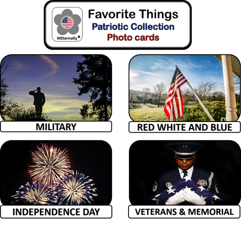 Reminiscence Therapy - Patriotic Photo & Activity Cards