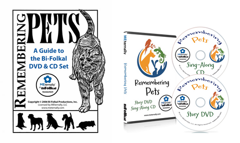 BiFolkal Remembering Pets CD/DVD Set & Booklet