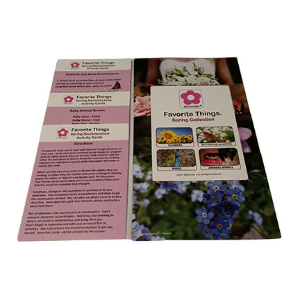 Reminiscence Therapy - Spring Collection Photo/Activity Cards