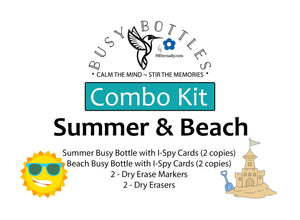 Busy Bottles Combo Kit - Summer & Beach